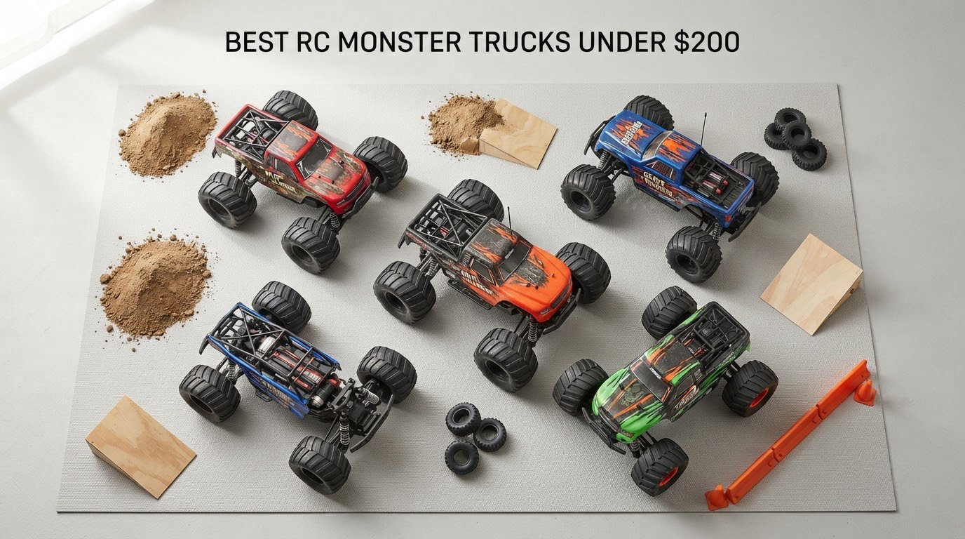 best rc monster trucks under $200