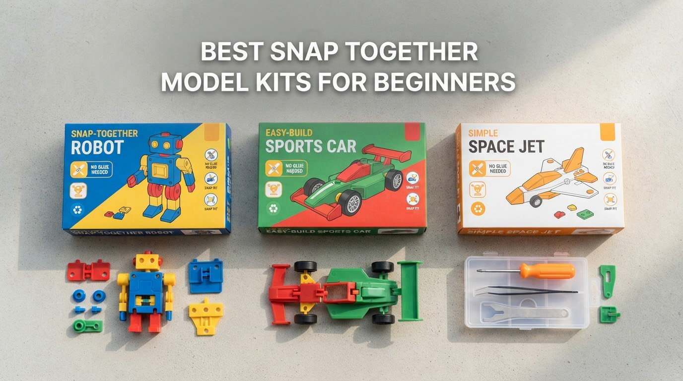 best snap together model kits for beginners