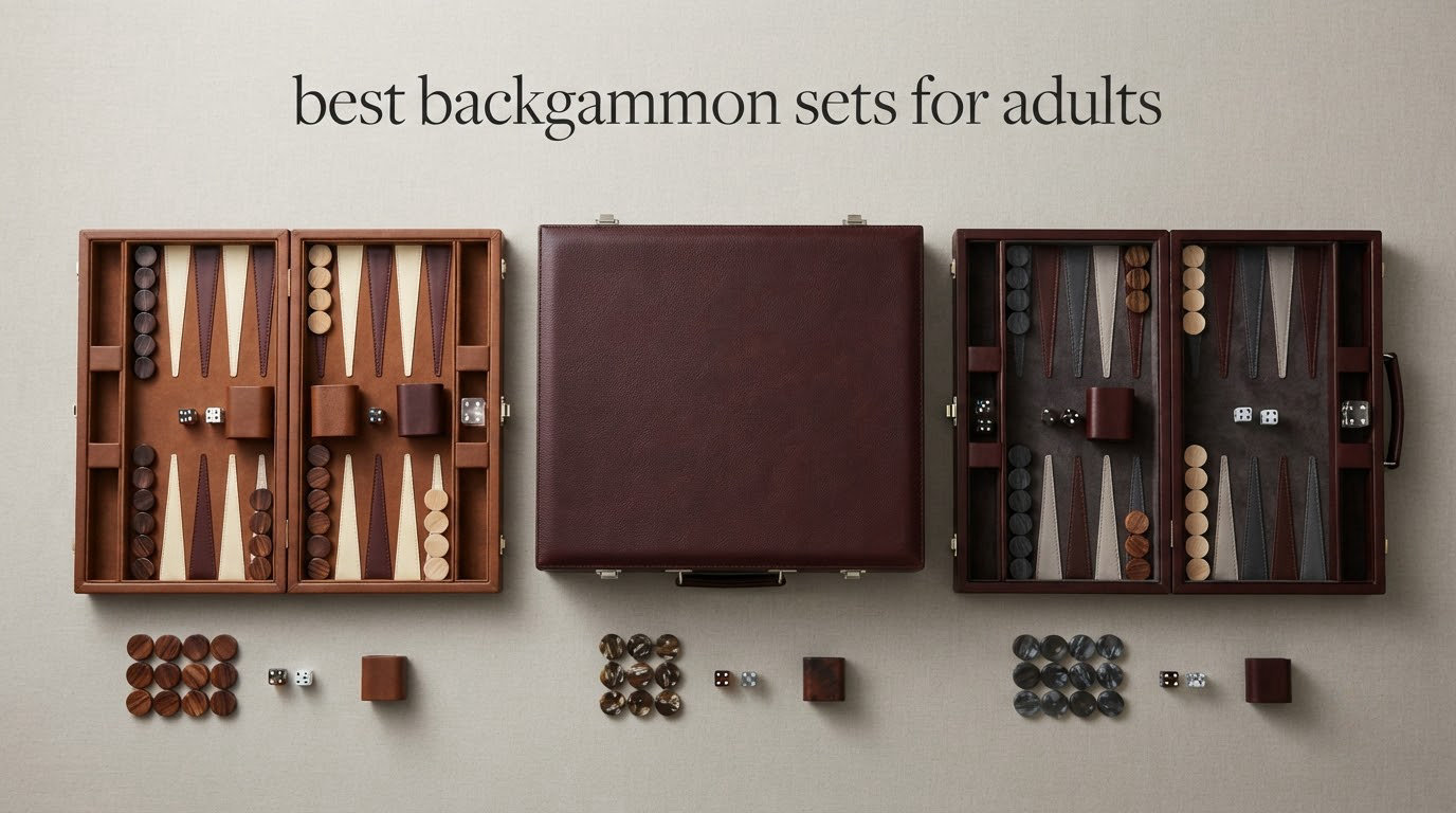 best backgammon sets for adults