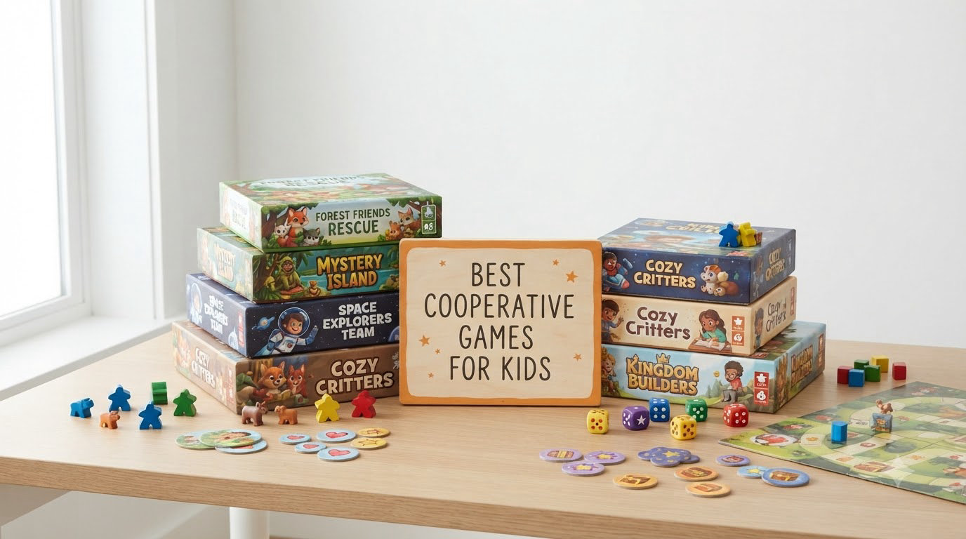 best cooperative board games for kids
